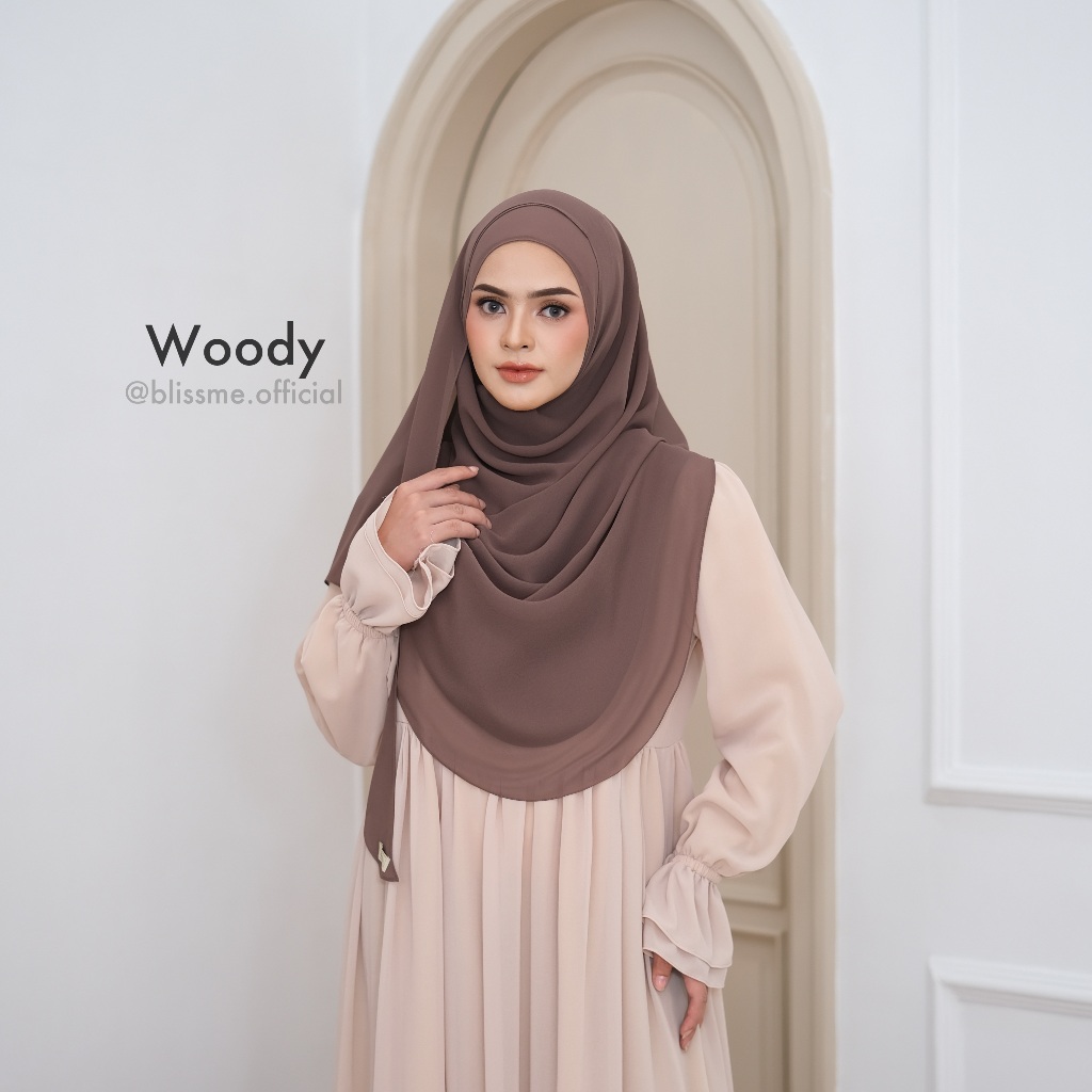 Aurea Pashmina Instan Ceruty Oval Syar’I Nyaman