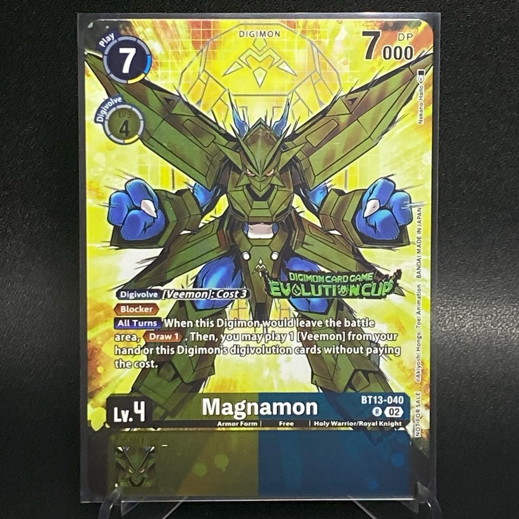 Jual Magnamon BT13-040 Evolution Cup Digimon Card Game English Version ...