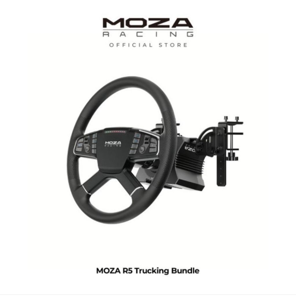 Jual MOZA Racing R5 Trucking bundle 2 Pedal Gaming Wheel | Shopee Indonesia