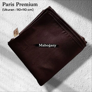 Hijab Segi Empat Paris Premium Coklat Voal