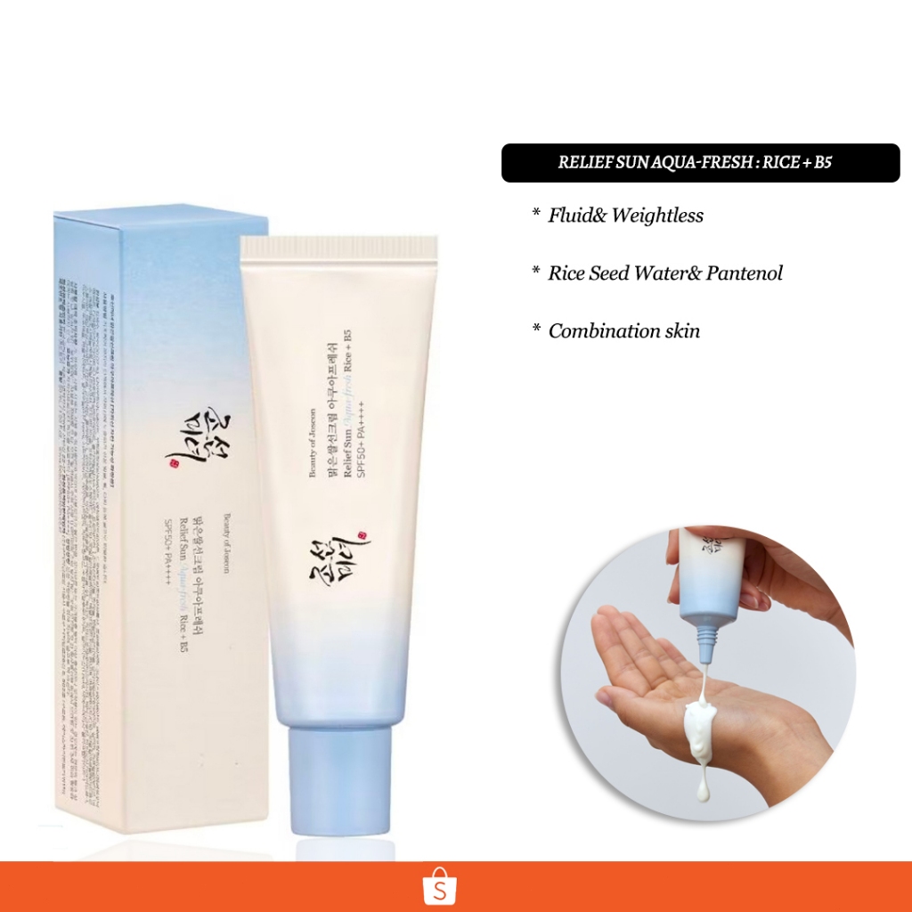 Jual Beauty of Joseon Aqua Fresh Sunscreen 50ml NEW | Shopee Indonesia