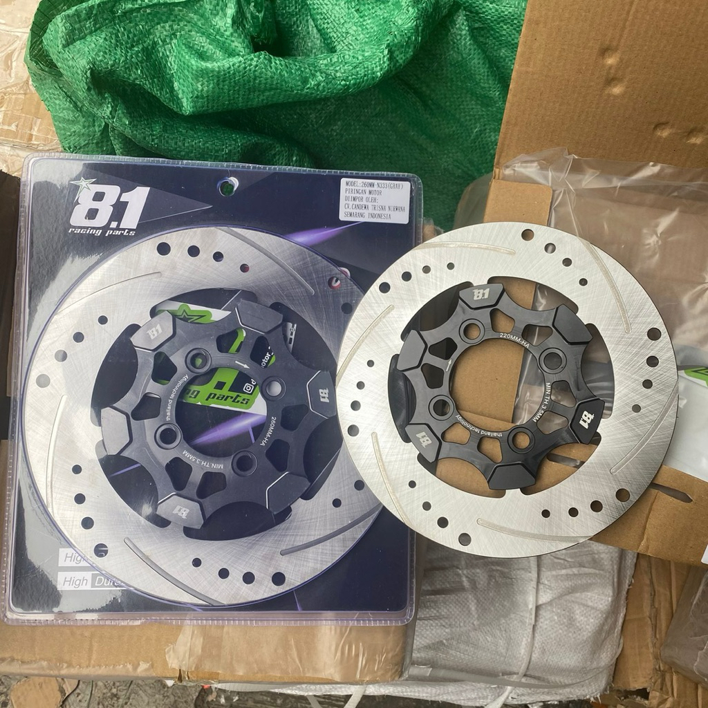 Jual Dis Piringan 8.1 Ukuran 220mm dan 260 mm Motor Beat Mio Lubang 4 ...