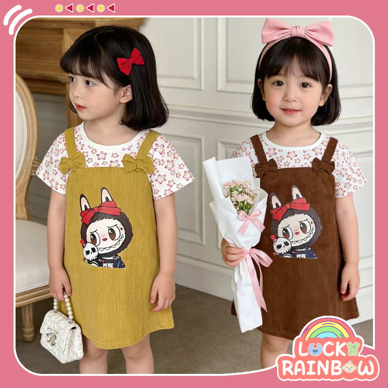 Jual [ Cuci Gudang ] Gaun Dress Anak Perempuan Labubu Usia 6 Bulan - 4 ...