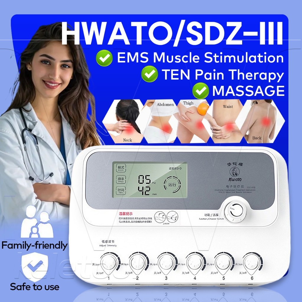Jual Hwato Sdz III Stimulator Akupuntur Alat Tens Ems Fisioterapi ...