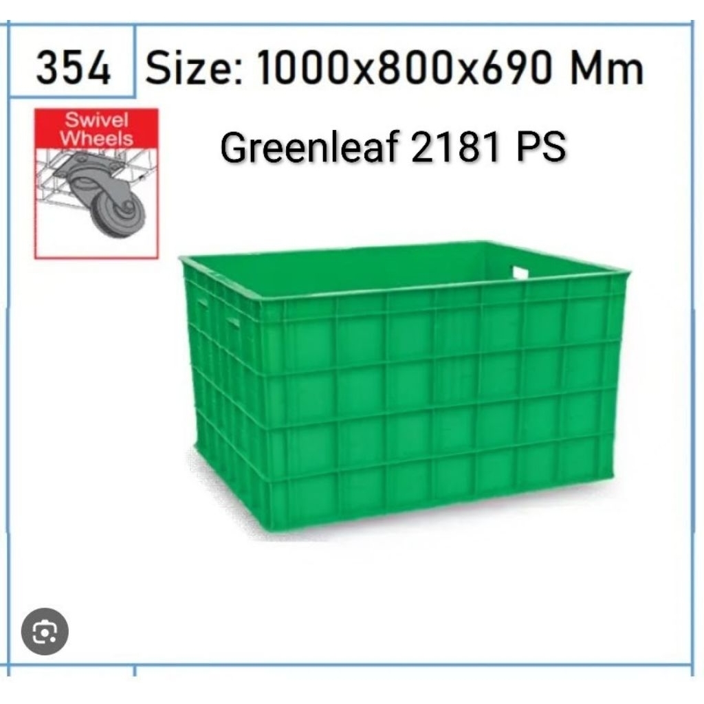 Jual Kontainer Industri Serbaguna GREENLEAF 2181 PS ( P 100 cm X L 80 ...