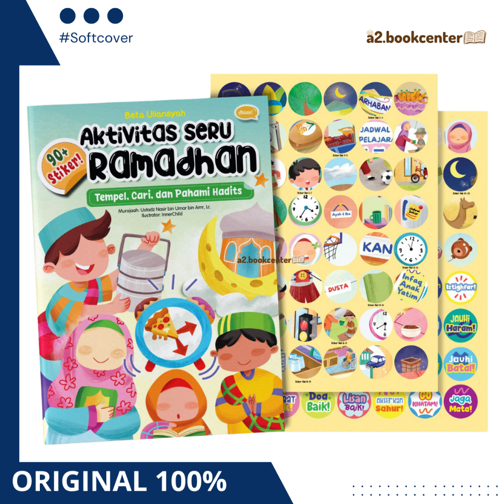 Jual [Ahlan] READY - Buku Aktivitas Seru Ramadhan Plus 90+ Sticker ...
