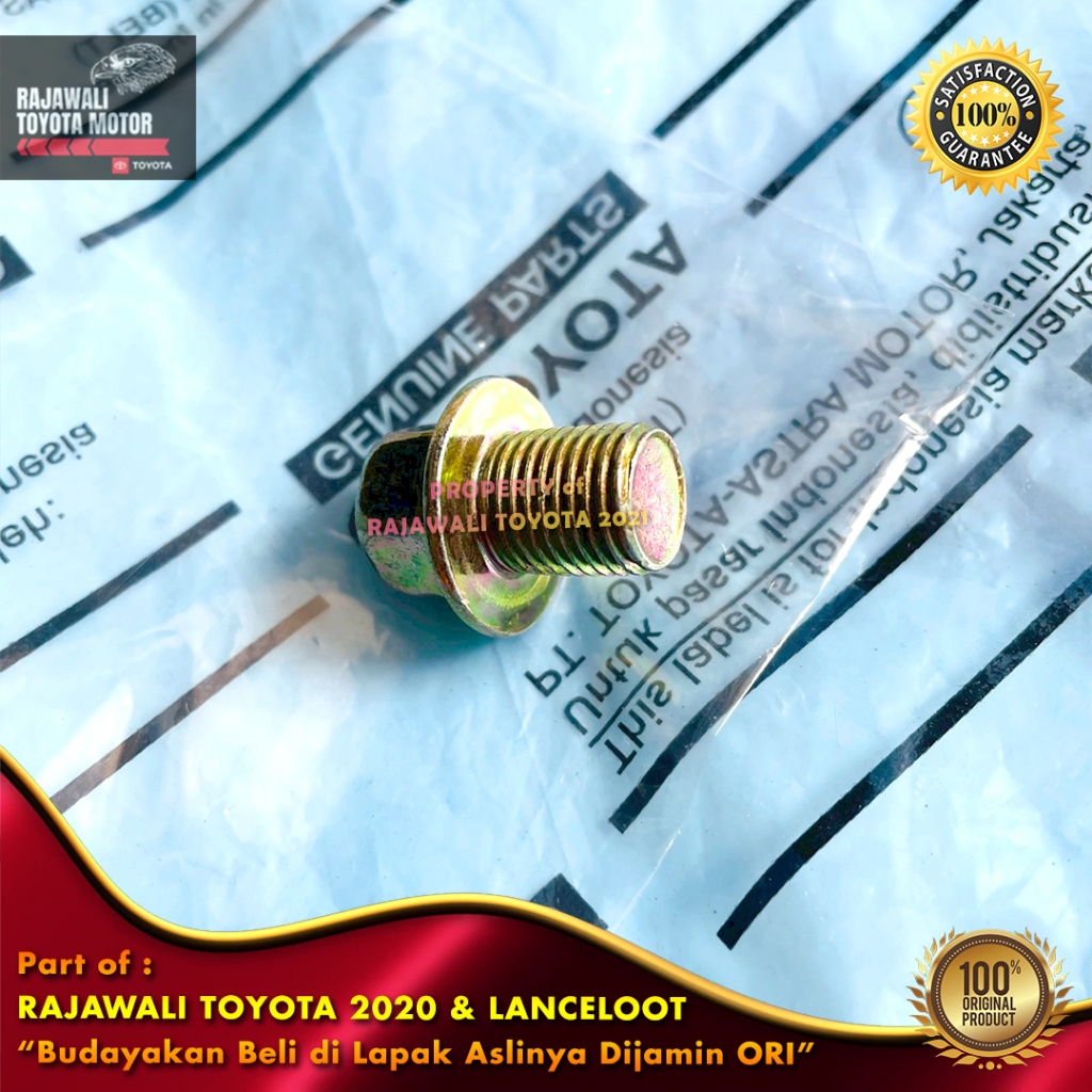 Jual Baut Nut Carter Pembuangan Oli Avanza, Xenia, Kijang 5K 7K ...