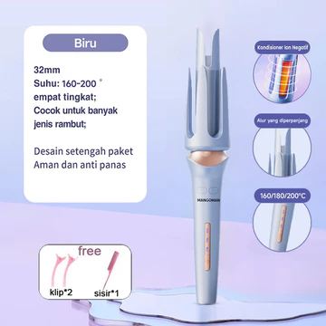 Catokan Curly Catokan Rambut Ceramics 28mm Catokan Curly Otomatis Curly Rambut Curling Iron