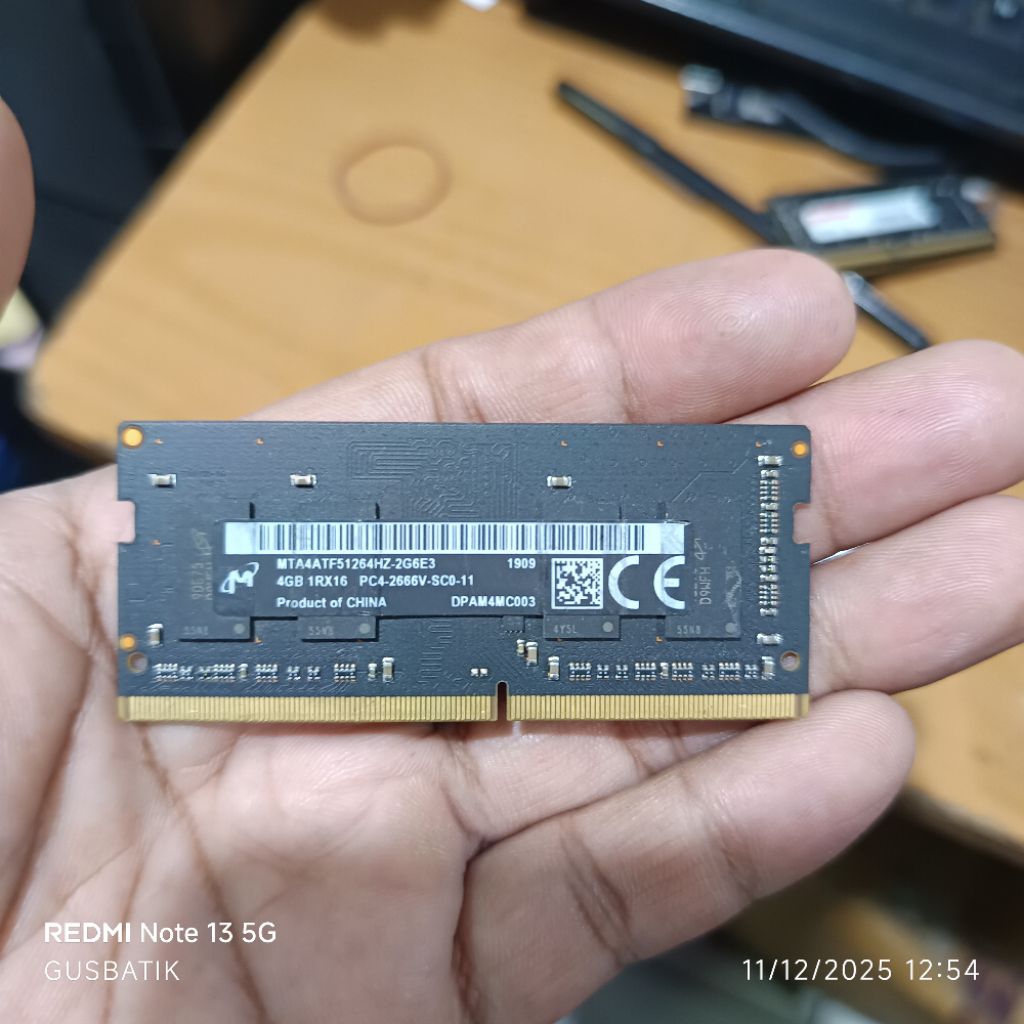 DDR4 4GB×13枚計52GB Micron/SKhynix/Samsung Jual sodim ddr4 4gb 4 GB ram memori laptop skhynix korea samsung