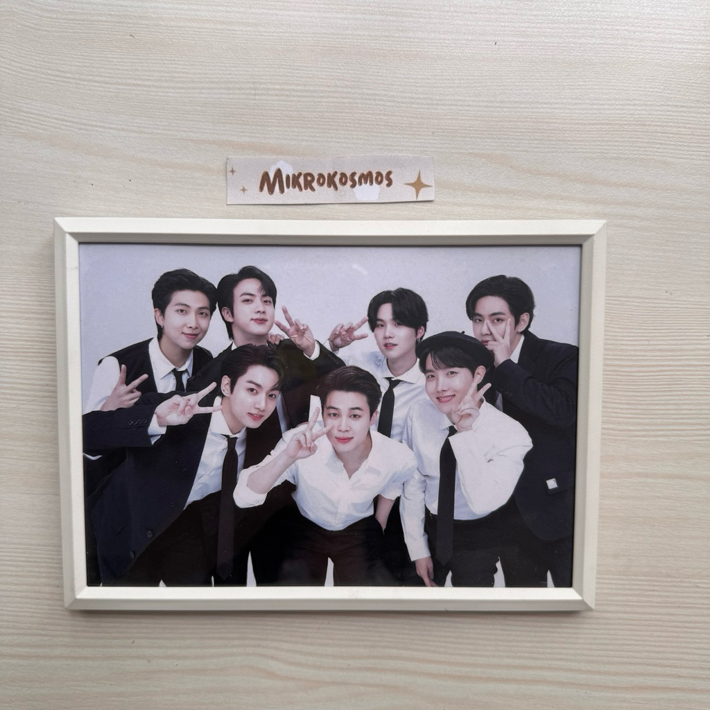 Jual FRAME BTS OT7 fanmade- include foto dan framenya | Shopee Indonesia