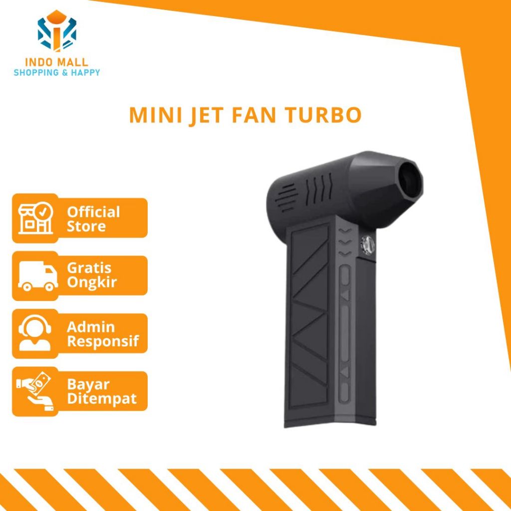 Jual Mini Jet Fan Turbo/Mini Turbo Jet Fan Turbo Violent Fan 3 Gear ...