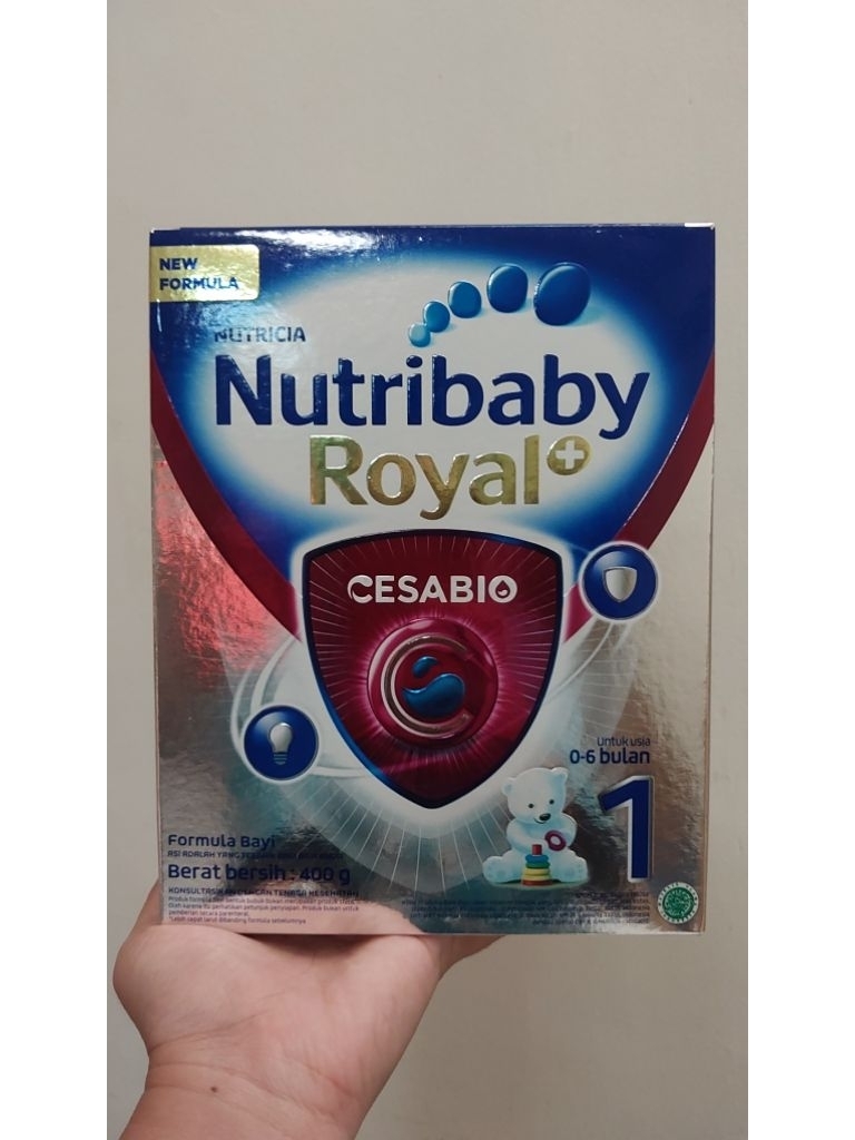 Jual Nutribaby Royal Cesabio 1 400 gram Usia 0-6 Bulan | Shopee Indonesia