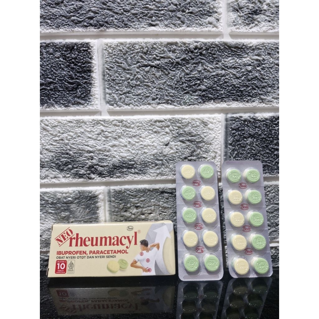 Jual NEO RHEUMACYL PER PACK ISI 20 TABLET (KEMASAN BARU) | Shopee Indonesia