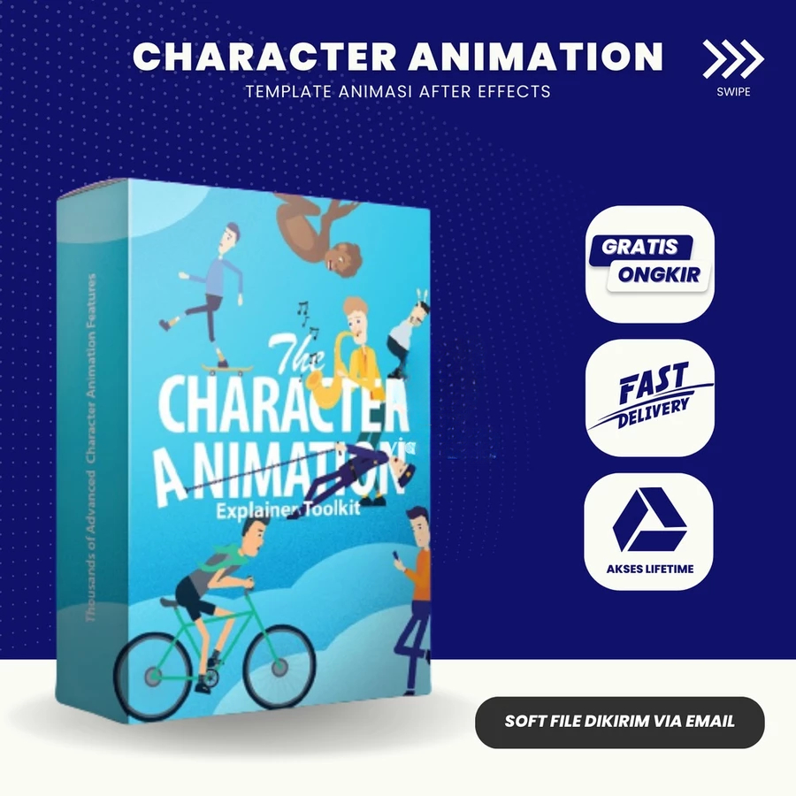 Jual CHARACTER ANIMATION TOOLKIT AE After Effects Template Animasi ...