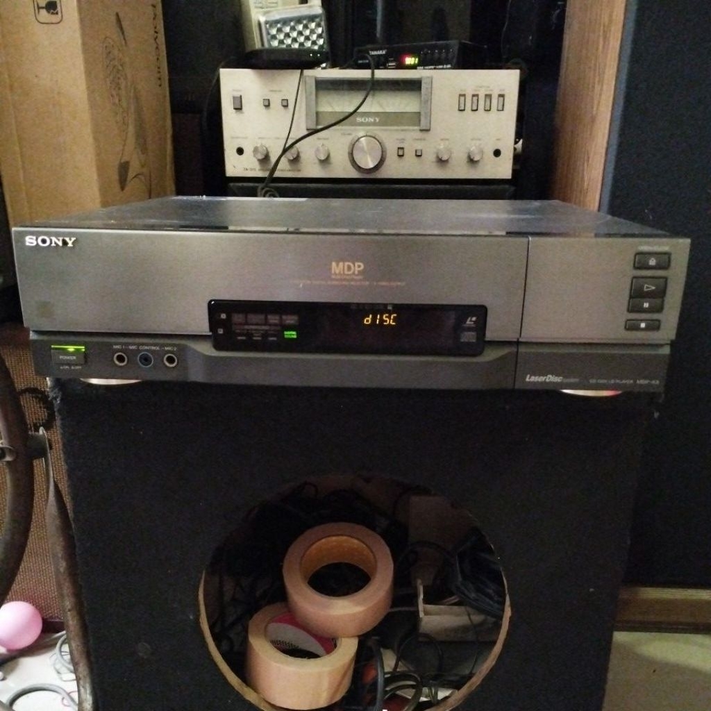Jual CD CDV ld player Sony mdp-k3 full original | Shopee Indonesia
