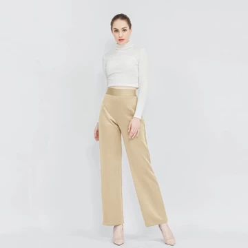Felicia High Waist Long Kulot By Youniq 7 Warna Ukuran S XL
