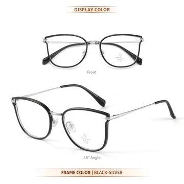 La Chapella Kacamata Wanita Model Cat Eye Lensa Anti Blueray Minus Photocromic Material TR 90