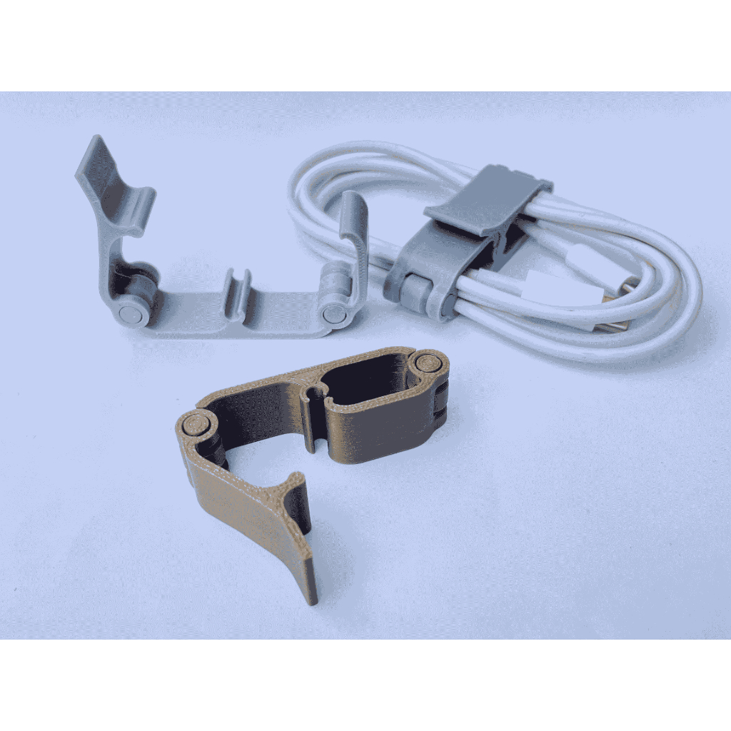 Jual Cable Clip Organizer Penggulung Pengikat Kabel Desk Hemat Ruang ...