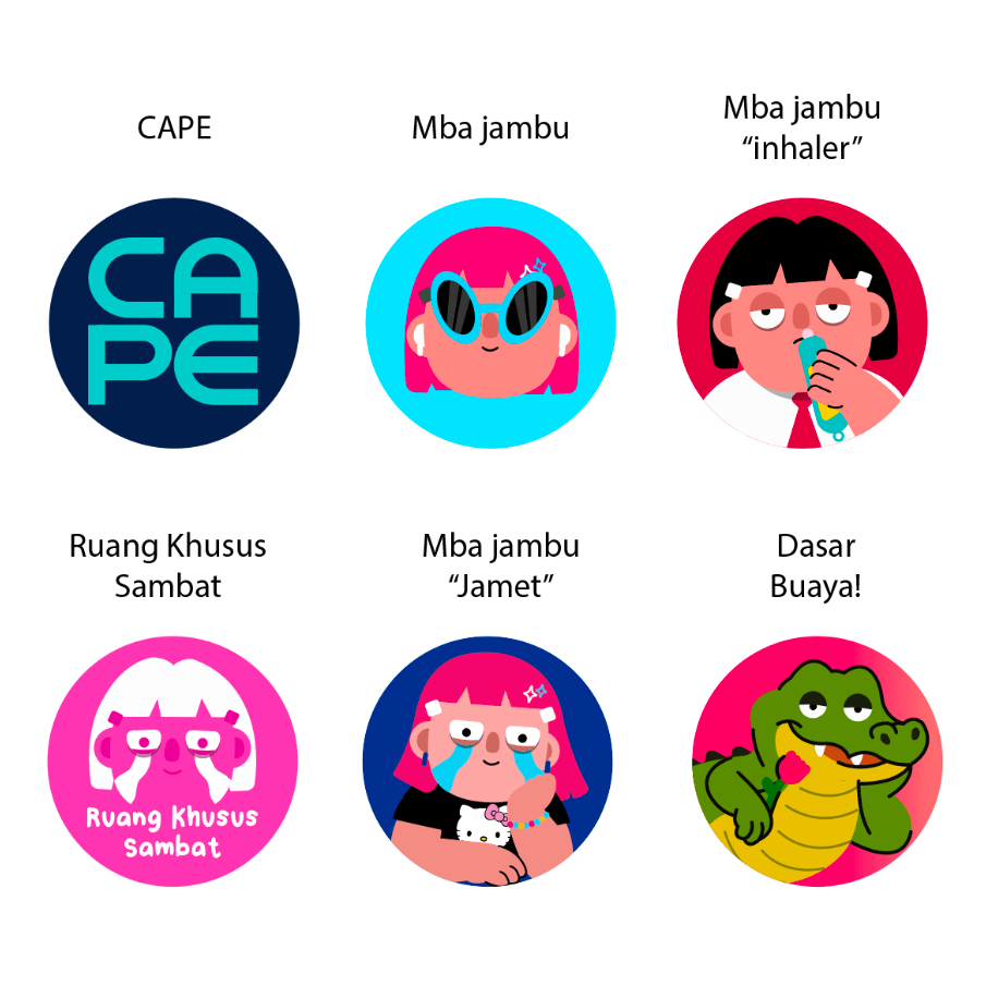 Jual Button Pin Lucu Gen Z l 3,2cm | Shopee Indonesia