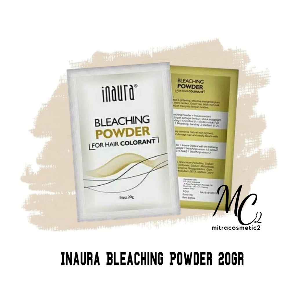 Jual Inaura Bleaching Powder 20gr | Shopee Indonesia