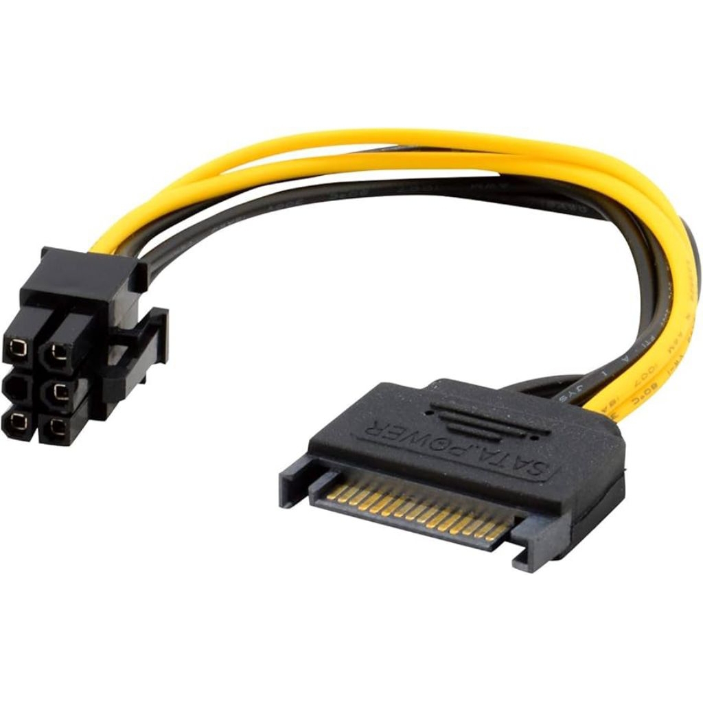 Jual kabel power 6 pin to sata | Shopee Indonesia