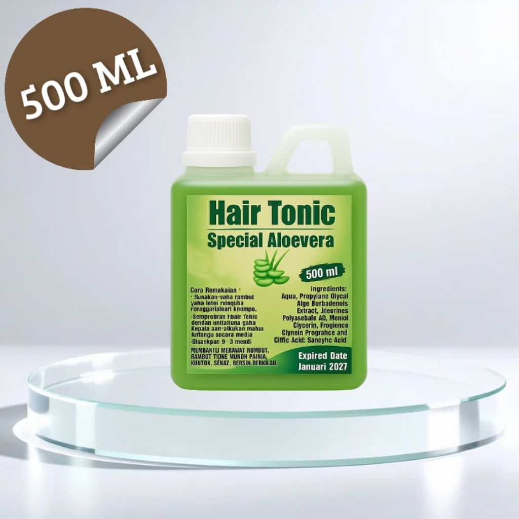 Jual HAIR TONIC SALON 500 ML (BPOM) - HAIR TONIC RAMBUT RONTOK ...
