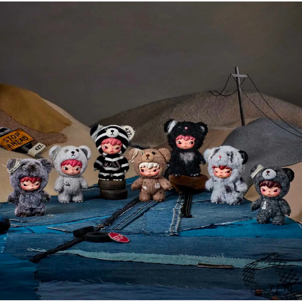 POPMART Hirono Road Journal Series-Plush Doll Pendant Blind Box