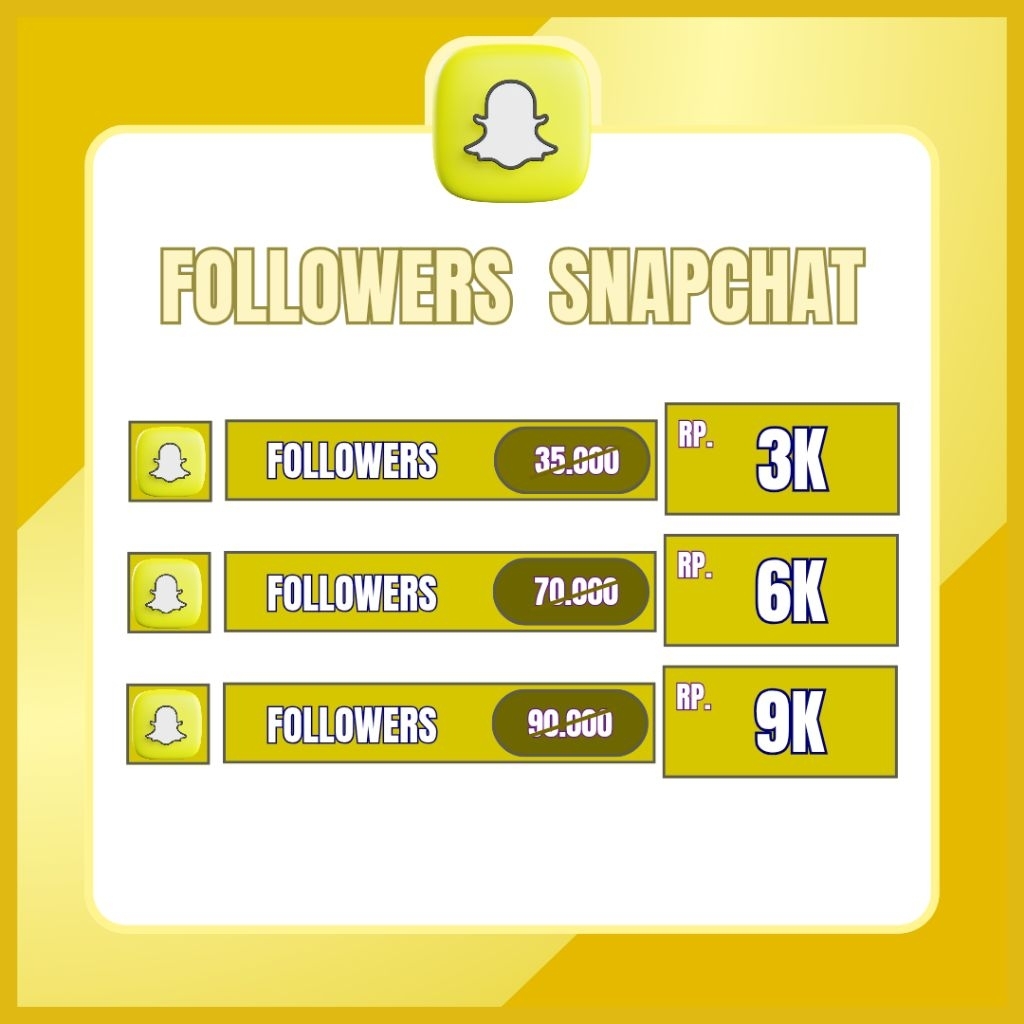 Jual Snapchat Terlengkap & Harga Terbaru Juli 2026 | Shopee Indonesia
