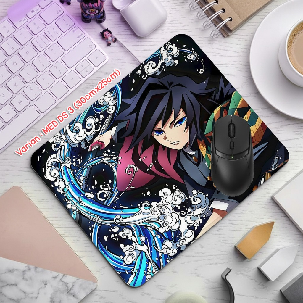 Jual MOUSEPAD MEDIUM MOTIF ANIME DEMON SLAYER MOUSE PAD GAMING ANTI ...