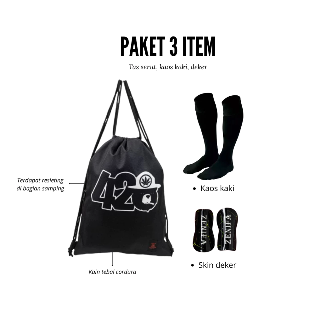 Zenifa Paket 3 Item Aksesori Olahraga Slide 3