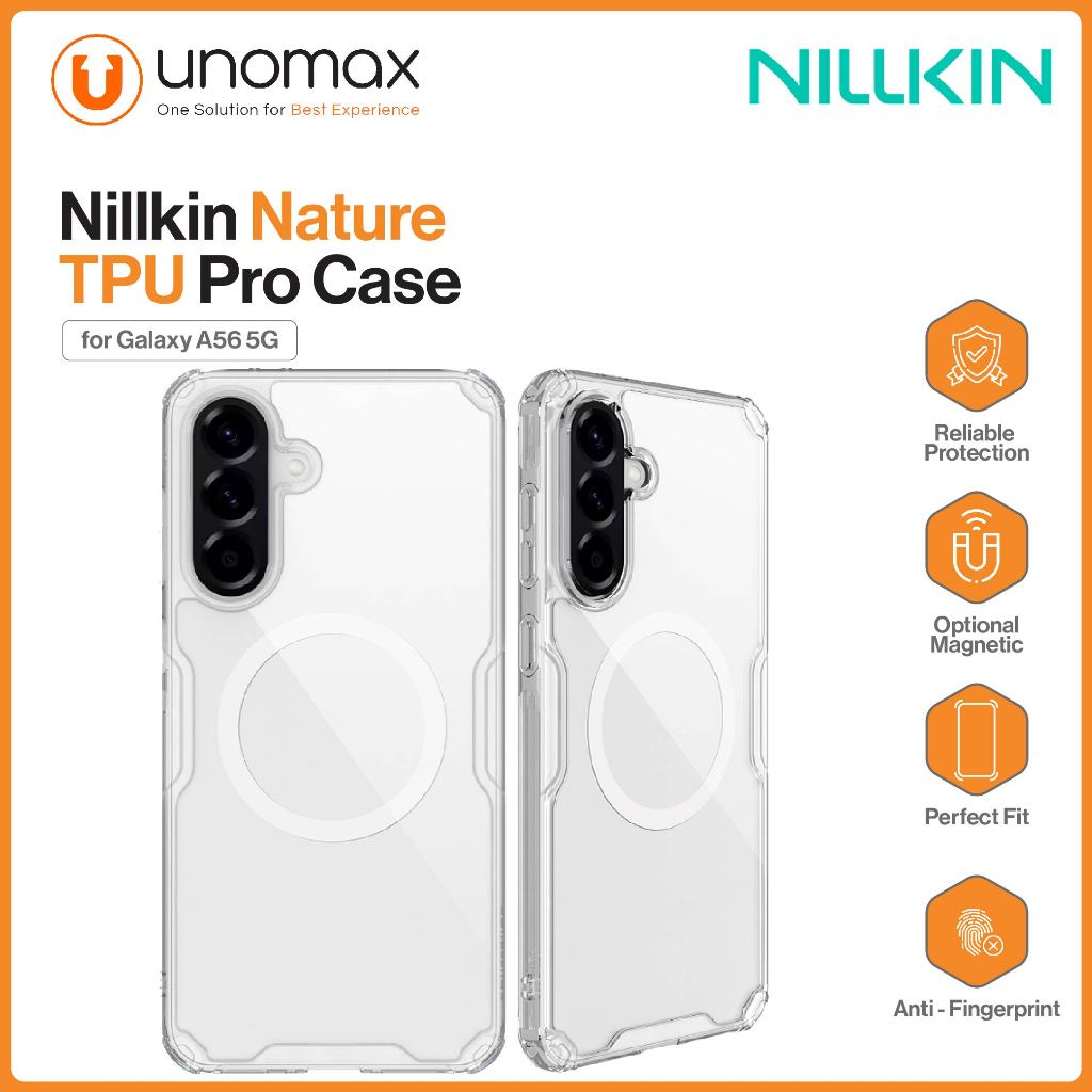Jual Case Samsung Galaxy A56 5G Nillkin Nature TPU Pro Hybrid Casing ...
