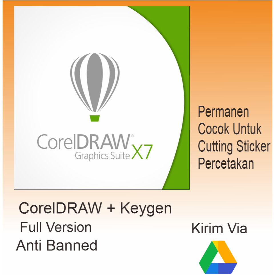 Jual CorelDraw X7 Full Version Preactivated Instalasi Mudah