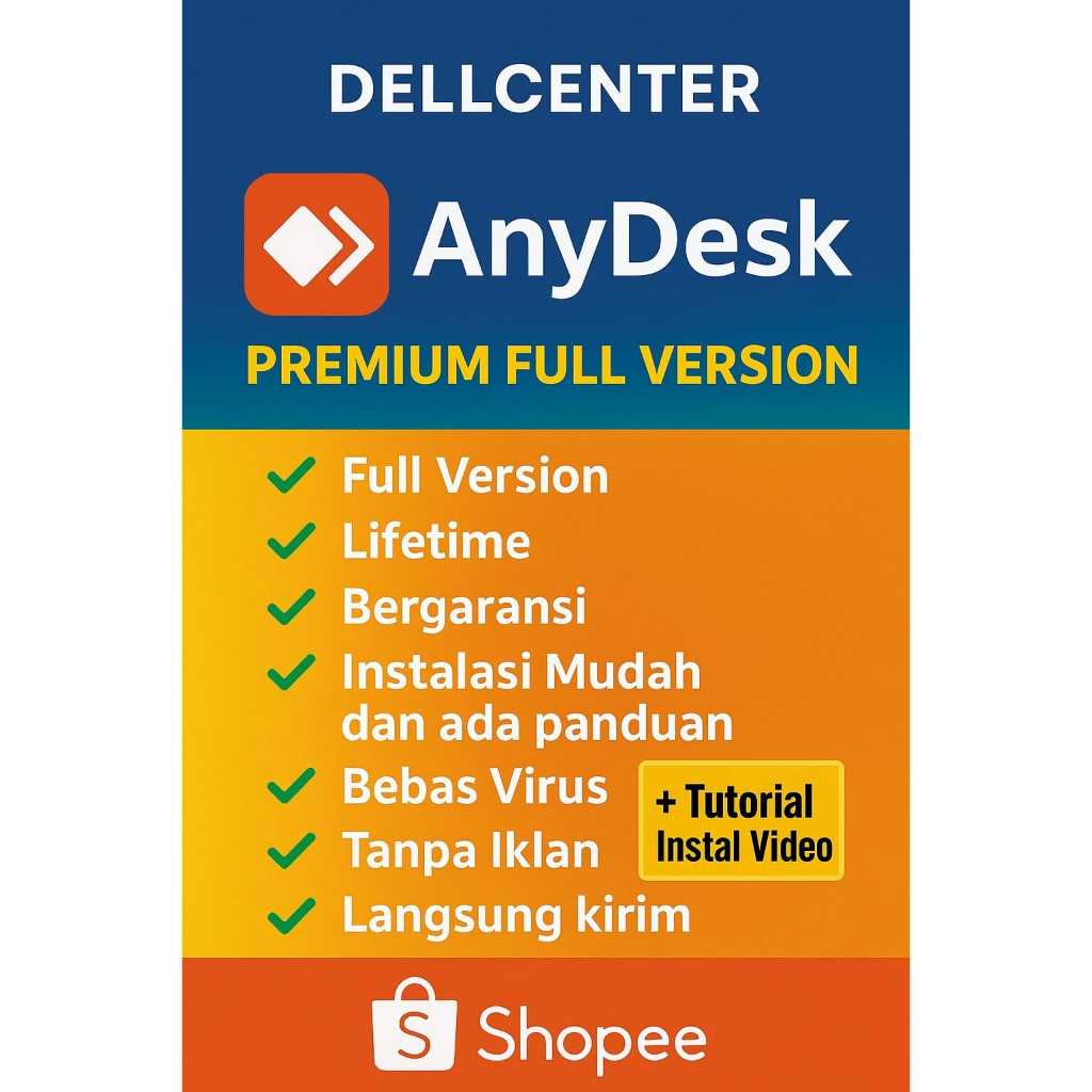 Jual AnyDesk 2026 Versi Terbaru Program Remote Jarak Jauh | Windows ...
