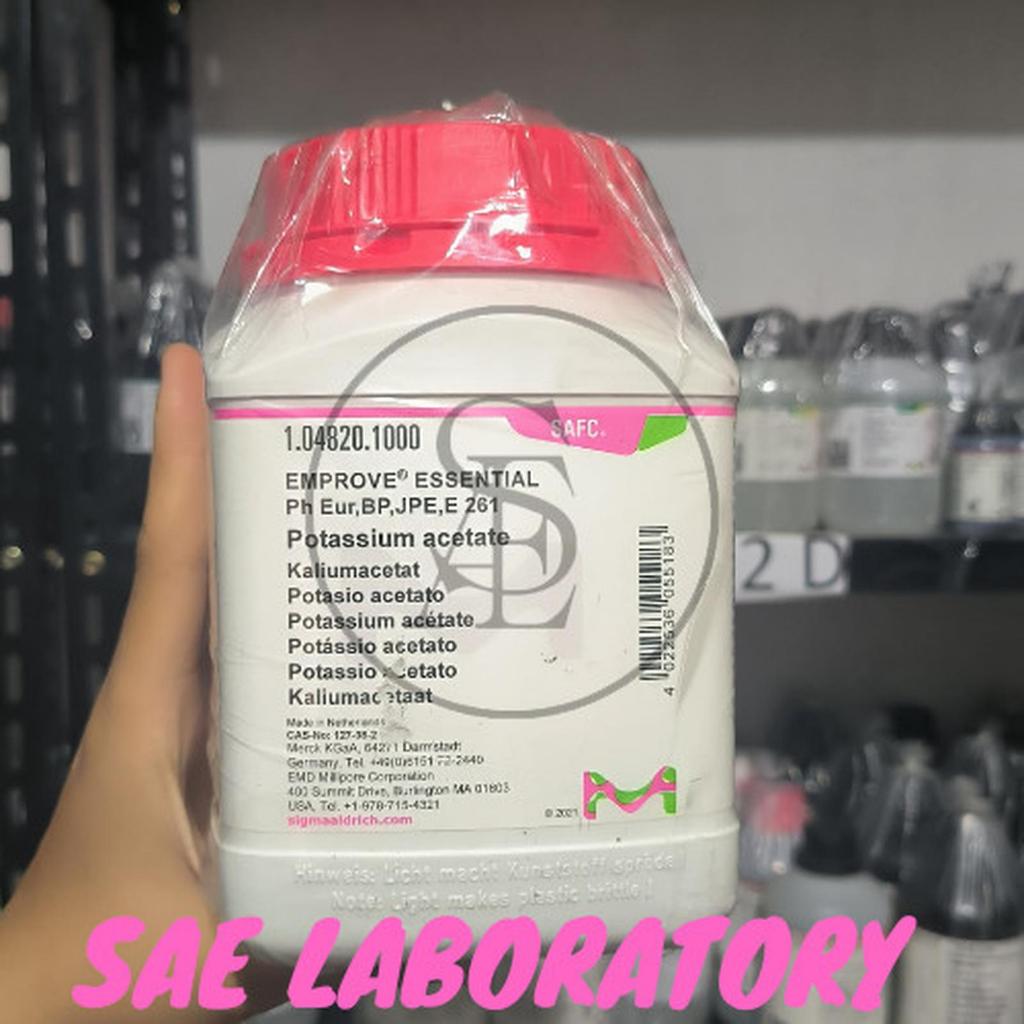 Jual POTASSIUM ACETATE / KALIUM ASETAT / CH3CO2K MERCK 1.04820.1000 ...
