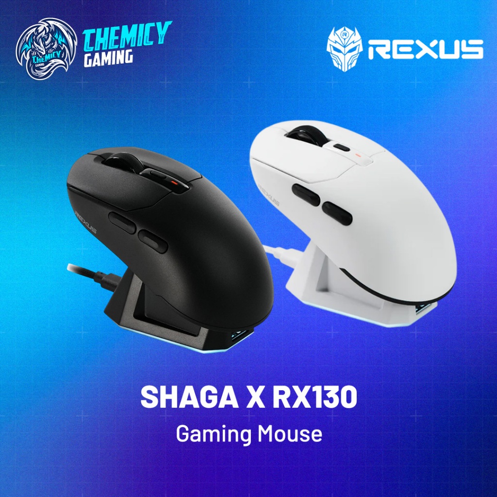 Jual Rexus Shaga X RX130 / RX-130 V3 Wireless Gaming Mouse with ...
