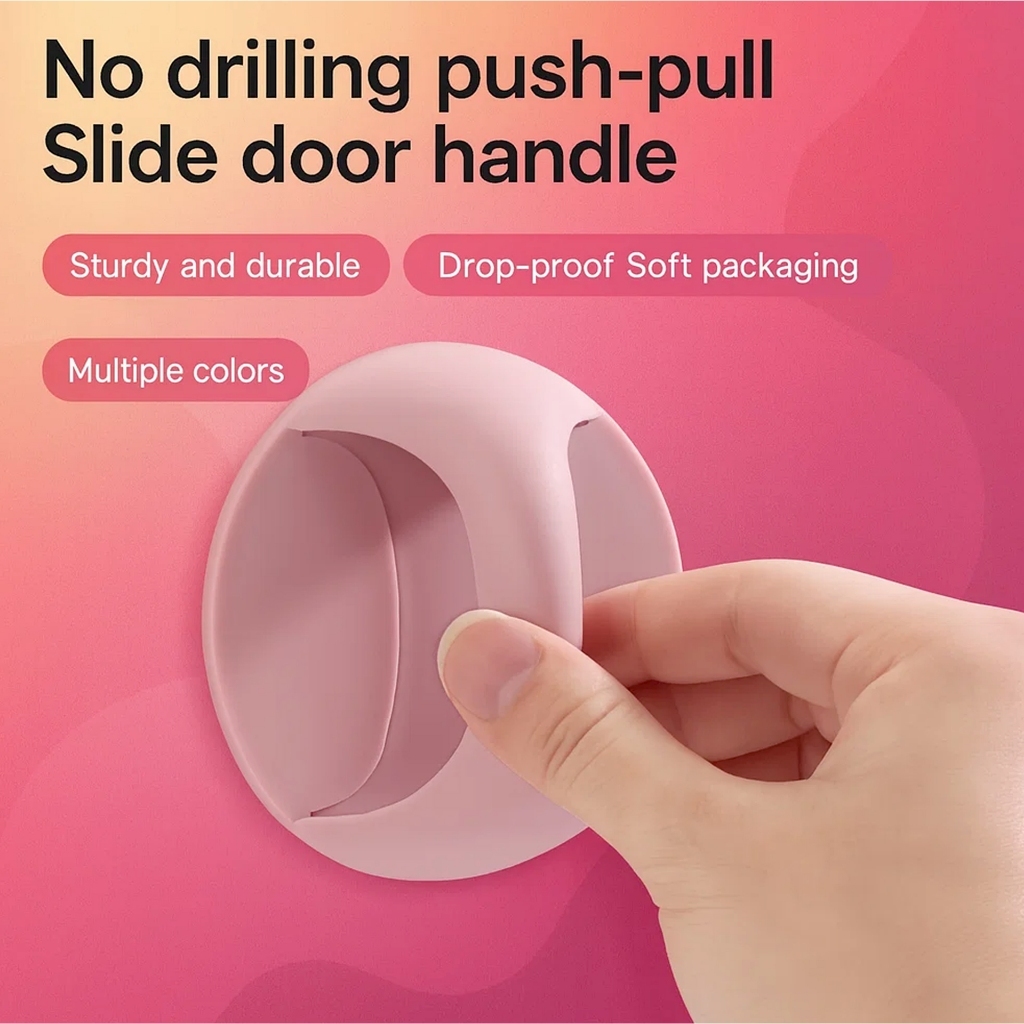 Jual Handle Tarikan Gagang Knop Knob PVC Pegangan Pintu Bulat Kamar ...
