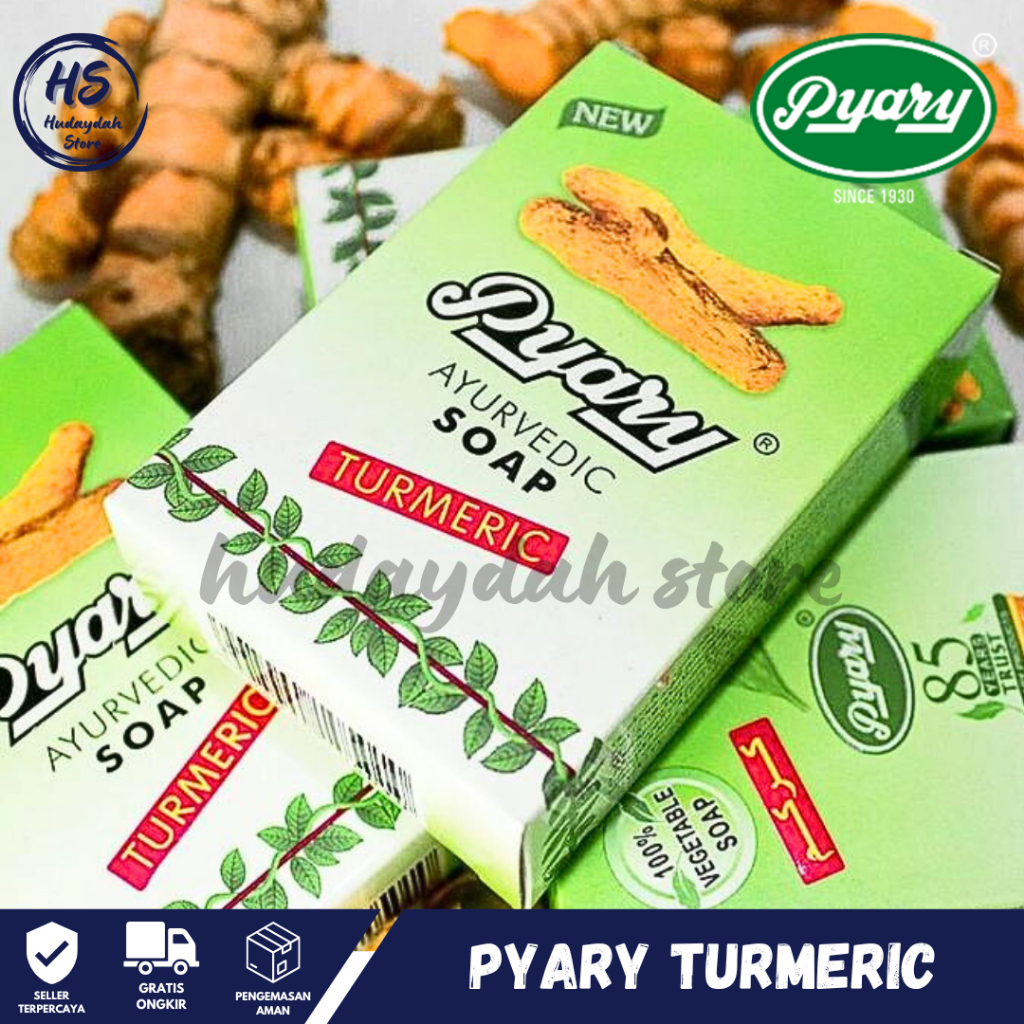 Jual PROMO Sabun Kesehatan Herbal Kunyit Arab Pyary Original 100% ...