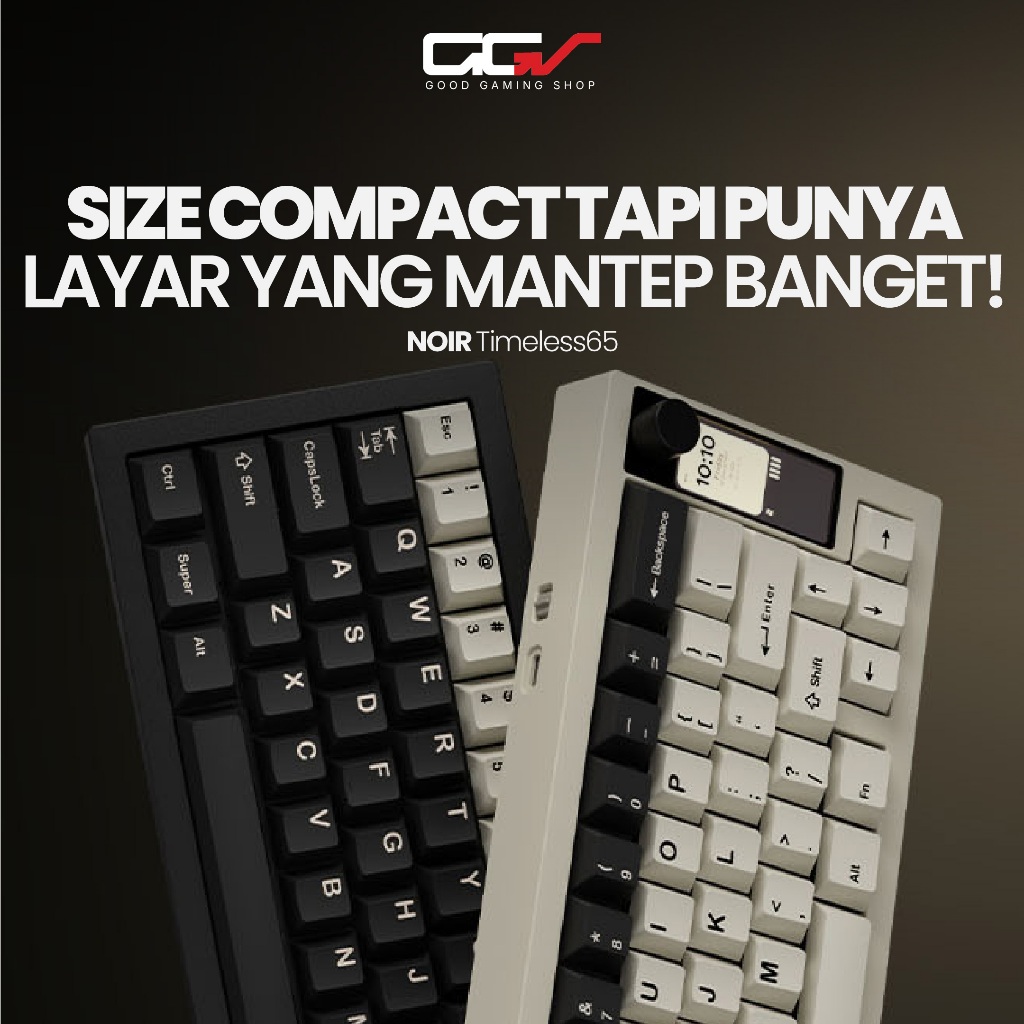 Jual Noir Timeless65 / Timeless 65 - 65% Multi Layout Wireless ...