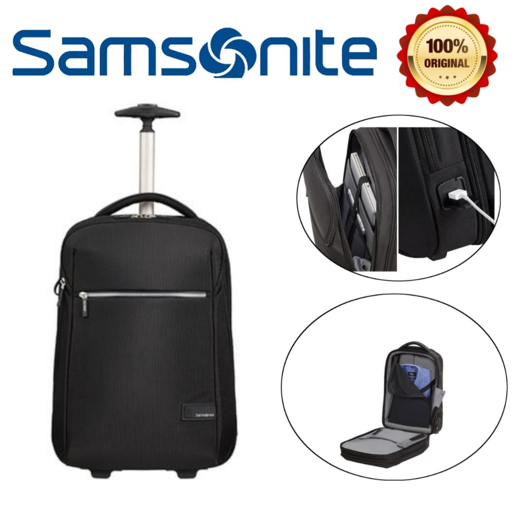 Jual Tas ransel Trolley SAMSONITE Litepoint Original Bagpack 30 Liter ...