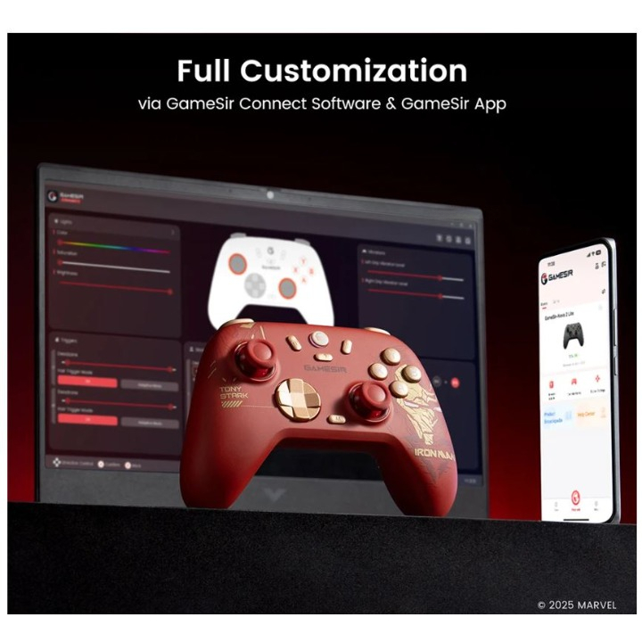 Jual GameSir Nova 2 Lite Marvel Edition Wireless Game Controller Hall ...