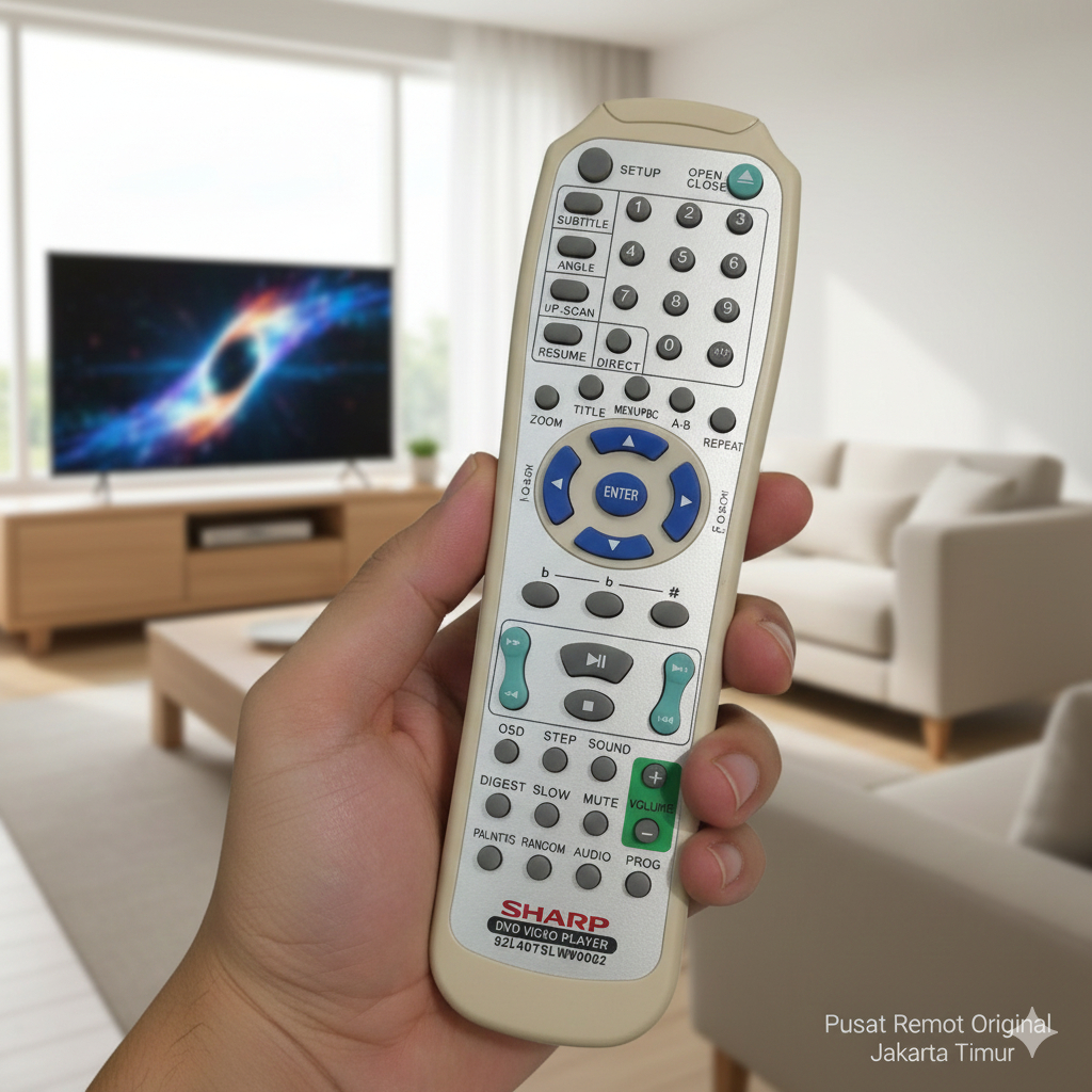 Jual REMOTE REMOT DVD PLAYER SHARP 92L40TSL8W9003 ORIGINAL | Shopee ...