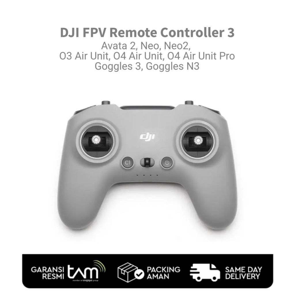 Jual DJI FPV REMOTE CONTROLLER 3 NEW GARANSI RESMI, DJI FPV RC 3 ...