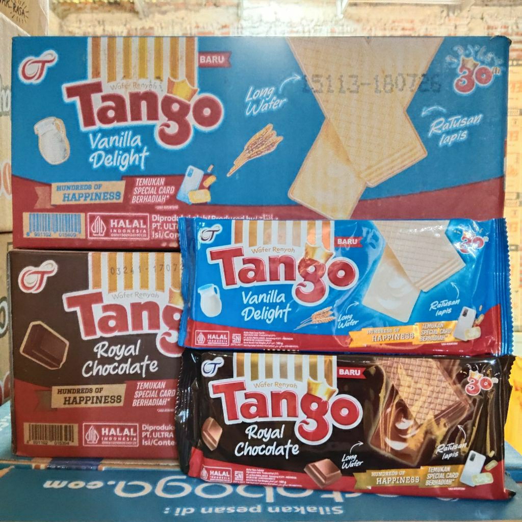 Jual Tango Wafer 5000an 1 Karton (24pcs × 110gr) | Shopee Indonesia