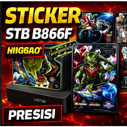 Jual Sticker Stb B866F Ukuran presisi sudah cutting | Shopee Indonesia
