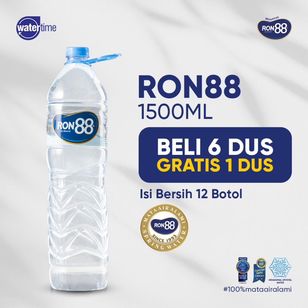 Jual Ron88 - 1500ml (BELI 6 DUS GRATIS 1 DUS) | Shopee Indonesia