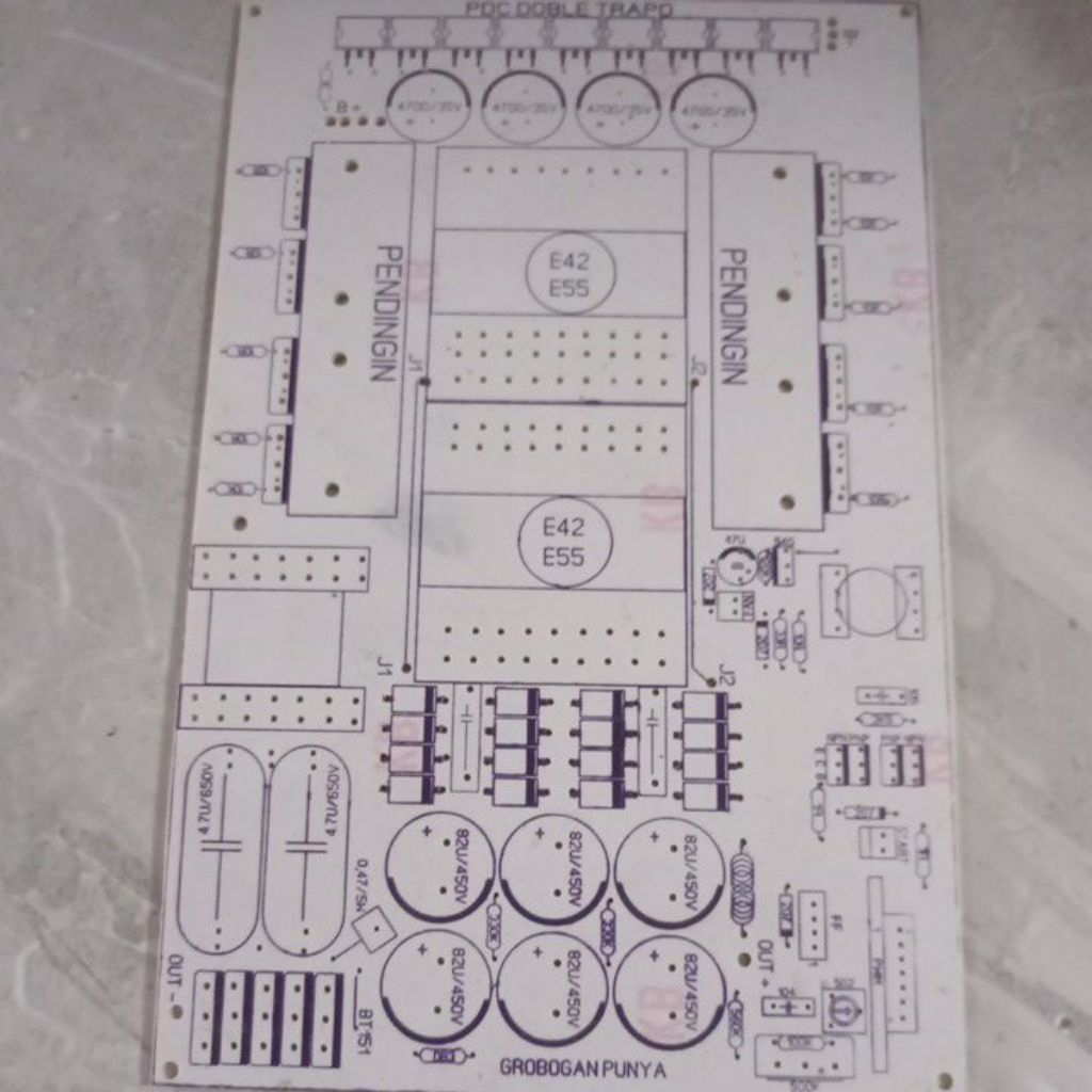 Jual pcb setrum 8 fet dobel trafo | Shopee Indonesia