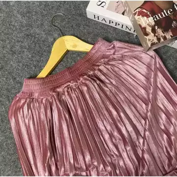 Rok Plisket Bludru Pendek 7 8 Premium Rok Bludru Velvet Premium Bisa