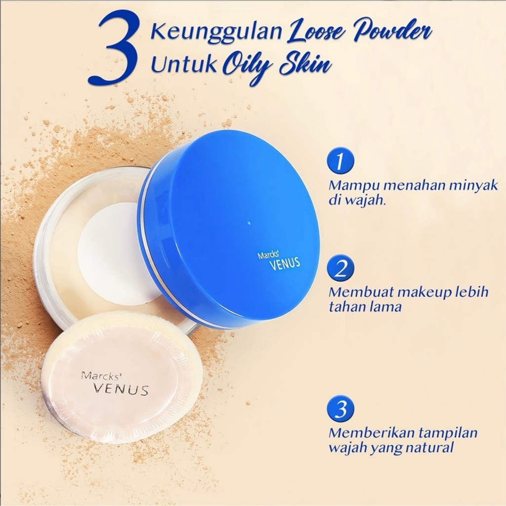 Jual Venus Loose Powder Dynamic | Shopee Indonesia