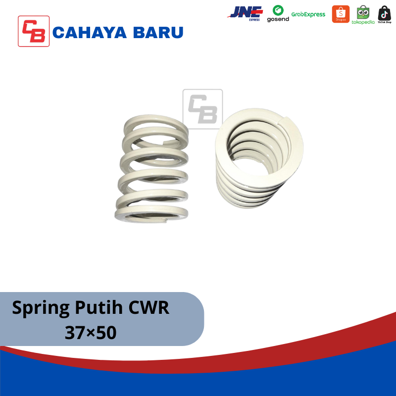 Jual Spring Putih CWR 37×50 / SWR 37-50 mm | Shopee Indonesia