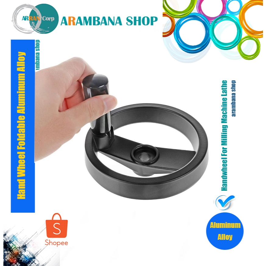 Jual handwheel machine tool foldable handle | Shopee Indonesia